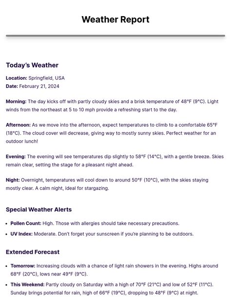 Weather Report Introduction 的图像结果