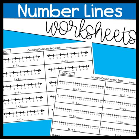 Image result for Counting Back Number Line