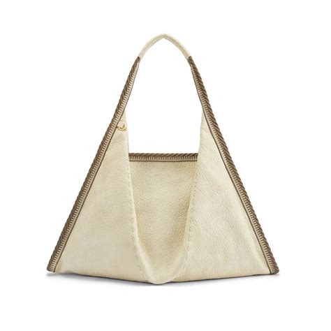 Buy Avril Stylized Beige Hobo Tote | Lino Perros