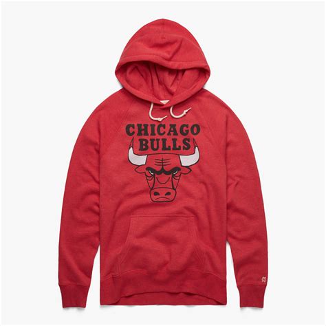 Chicago Bulls Logo Hoodie | Men's Chicago Bulls Sweatshirt - HOMAGE