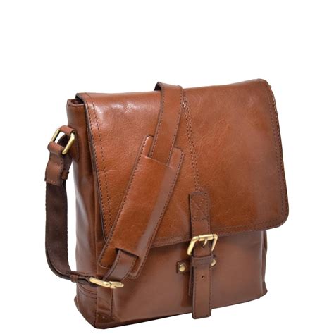 Mens Leather Cross Body Bag | Messenger and Satchel | House of Leather