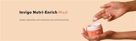 Wella Professionals Invigo Nutri-Enrich Hair Mask | 150 ml | Nourishing ...