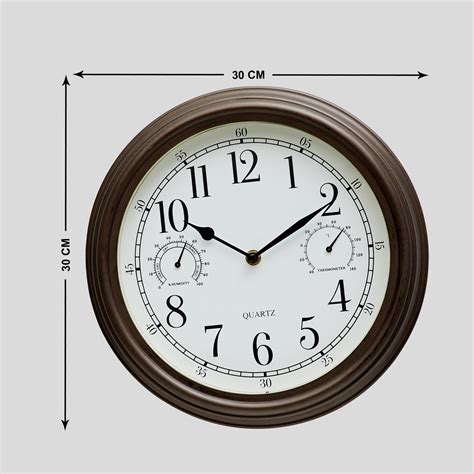 Buy Corsica Telsa Wall Clock - 30.5cm from Corsica by Home Centre at ...