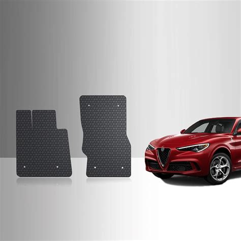 TOUGHPRO Floor Mats Accessories (Front Mats) for Alfa Romeo Stelvio All ...