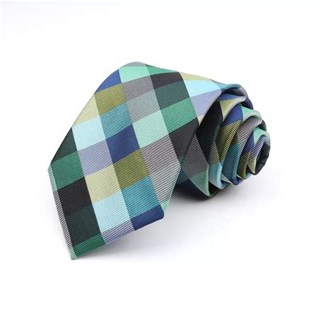 8cm Multi Color Checked Tie – SHOPWITHSTYLE
