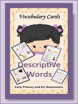 Descriptive Word Cards 的图像结果
