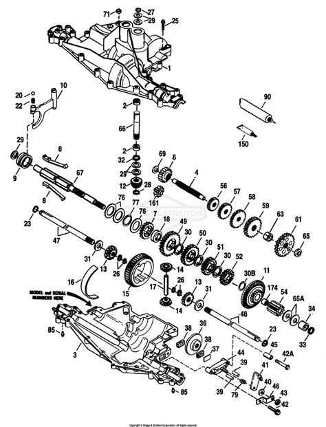 Peerless 2300 Transaxle Parts Diagram at Mitchell Deakin blog