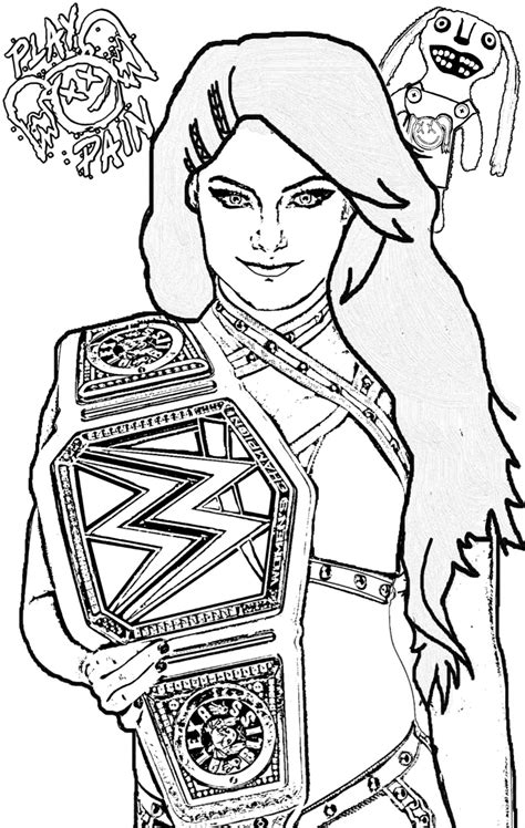 Wwe Pictures To Color