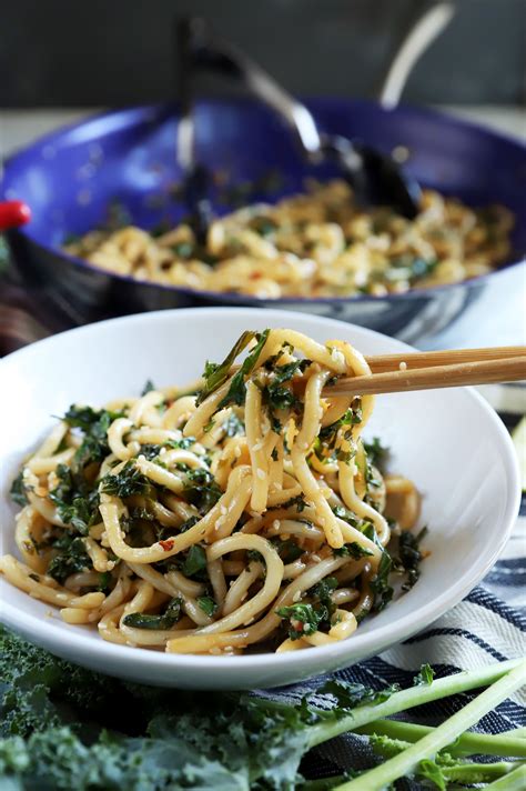 Sesame Noodles with Kale Recipe