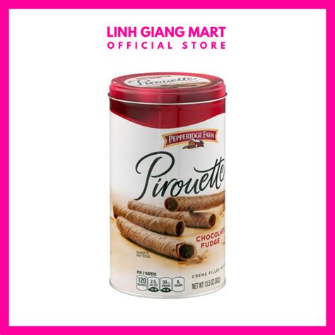 Pepperidge Farm Pirouette - Bánh Ống Điếu Vị Socola - Hộp 382g | Shopee ...