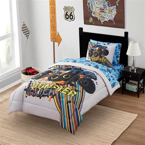 Amazon.com: Mi Zone Kids Twin Comforter Set for Boys 3 Piece Monster ...