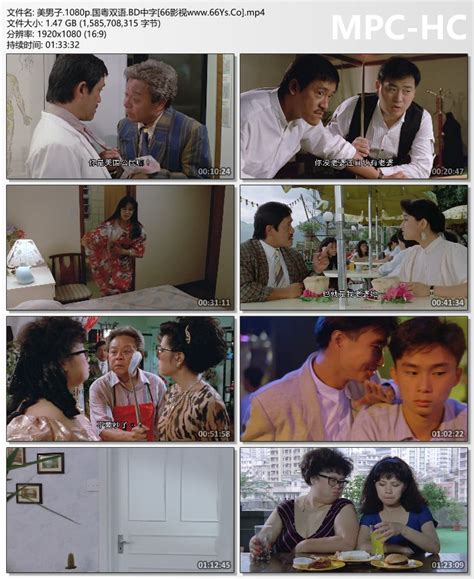 1987年香港6.3分喜剧片《美男子》1080P国粤双语