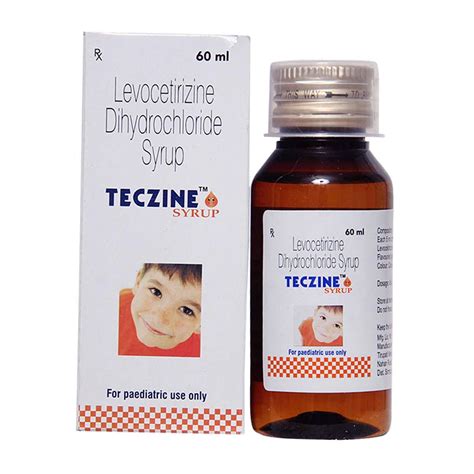 Teczine Syrup | Uses, Side Effects, Price | Apollo Pharmacy