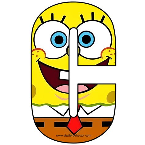 1500 Spongebob Svg Spongebob Font Svg Spongebob Font Spon ...