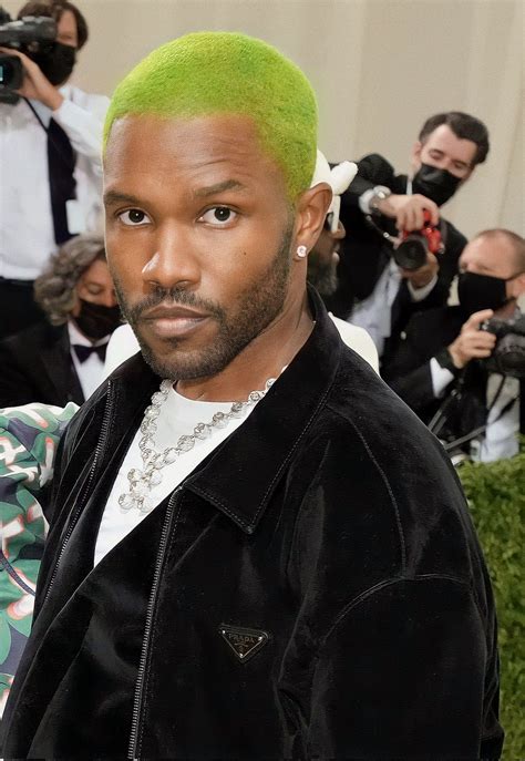 Frank Ocean Green Hair