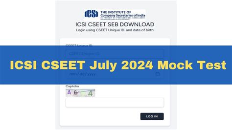 ICSI CSEET July 2024 Mock Test To Be Conducted Tomorrow; Check ...