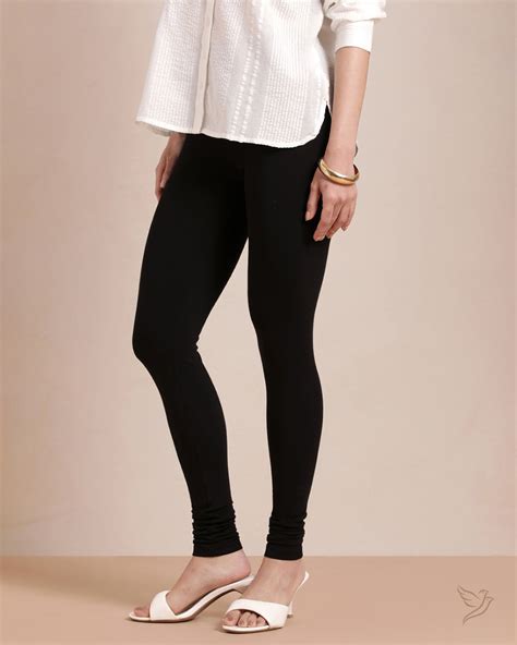 Carbon Black Churidar legging