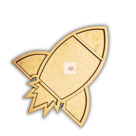 Rocket Shape Mosaic Base – insane craft supplies
