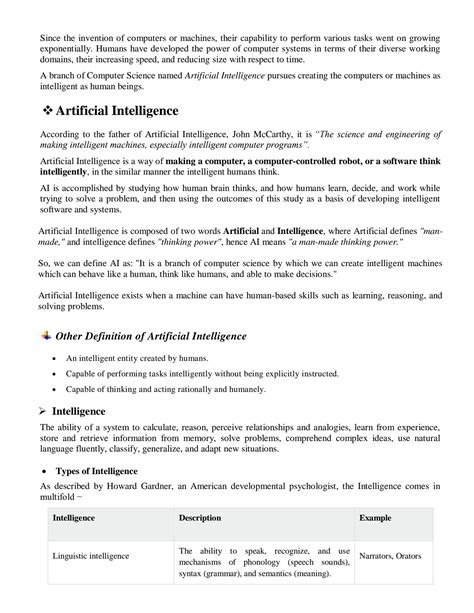 Artificial Intelligence 的图像结果
