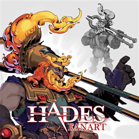 ArtStation - Hephaestus, HADES-style