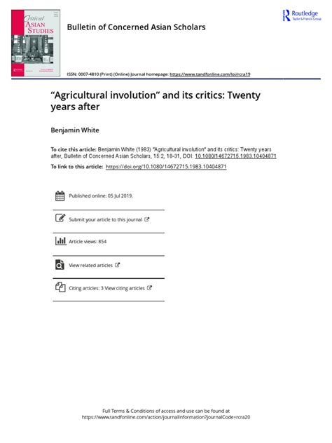 Image result for Agricultural Involution