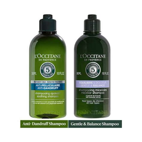 Buy L'Occitane Anti-Dandruff & Gentle Cleansing Shampoo Duo Combo ...