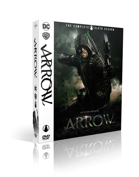 Arrow S06 DVD Cover by szwejzi on DeviantArt