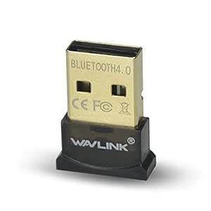 WAVLINK Bluetooth Adapter 4.0 USB CSR Dongle Receiver Transfer Wireless ...