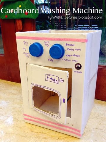 Image result for DIY Cardboard Washing Machine