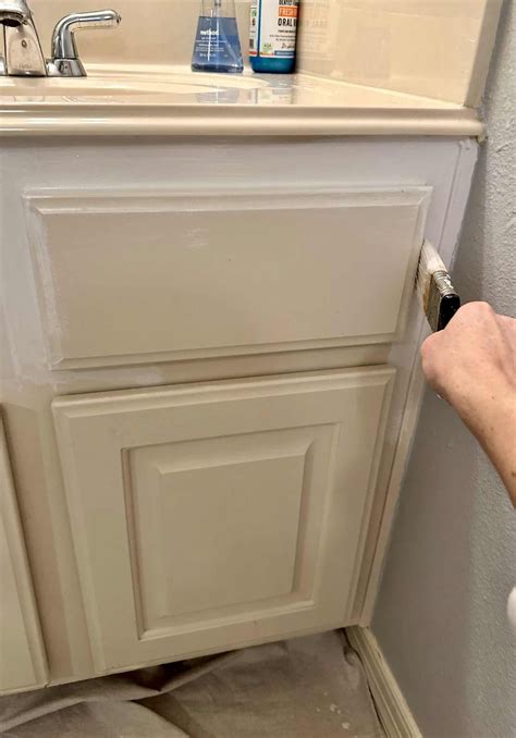 how to makeover a bathroom vanity from 1999 - Re-Fabbed in 2025 | Diy ...