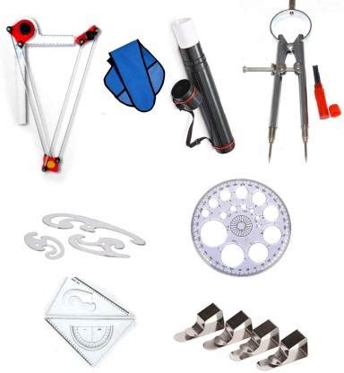 Book birds Engineering Drawing kit, Mini Drafter, Chart Holder ...