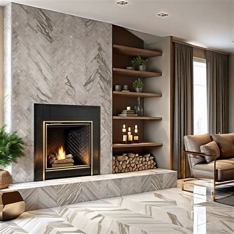 15 Stone Fireplace Tile Ideas to Transform Your Home