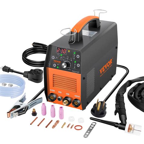 VEVOR VEVOR Soldador TIG de 210 Amp, Soldador TIG 3 en 1, 110/220 V ...