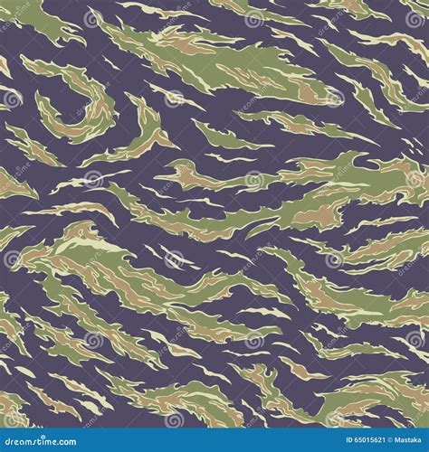 Tiger Stripe Camo Pattern