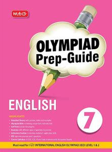 Olympiad Prep-Guide English Class - 7, IEO Chapterwise Previous Year's ...