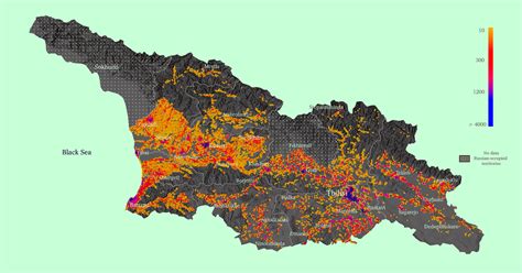 Georgia Population Density : MapPorn