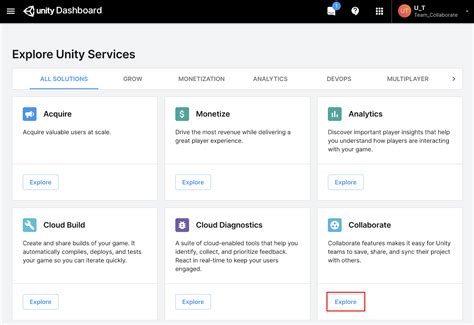Unity Collaborate Tutorial 的图像结果