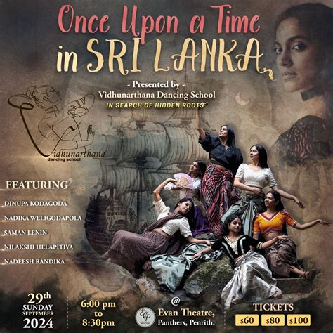 Once Upon a Time in Sri Lanka by Vidhunarthana Dancing School, Evan ...