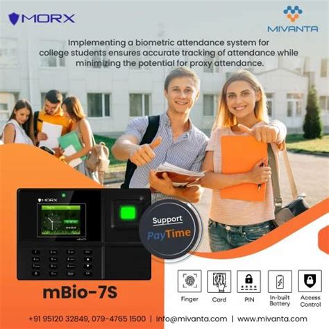 Biometric Attendance System - Biometric Attendance System - Morx ...