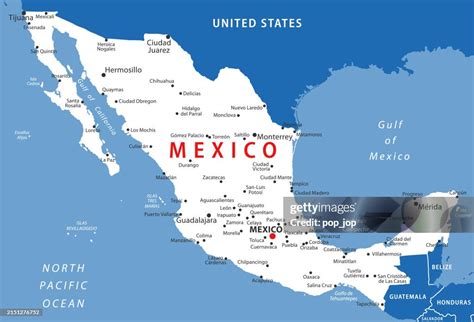 Graphical Map of Mexico 的图像结果