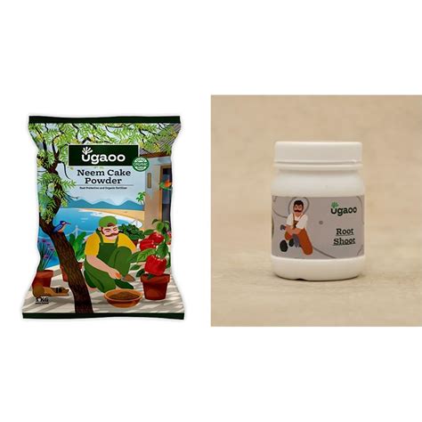 Ugaoo Neem Cake Powder for Plants 1 Kg - Organic Fertilizer & Pest ...
