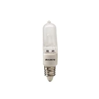 Buy Bulbrite 610072 Q75FR/MC 75-Watt Dimmable Halogen JD Type T4, Mini ...