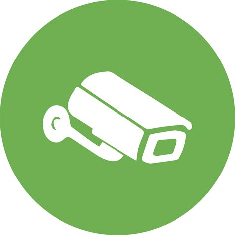 Security Camera Icon - Surveillance Camera Icon White (1200x1200), Png ...