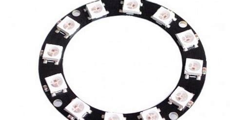 12Bit WS2812 5050 RGB LED Built-in Full Color Lights Circular