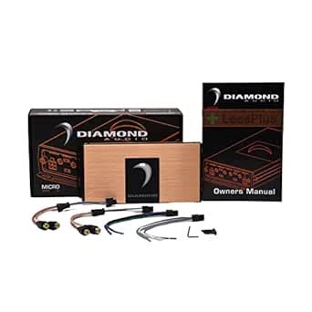 Diamond Audio MICRO4V2 4-Channel 600 Watts RMS Class D Amplifier ...