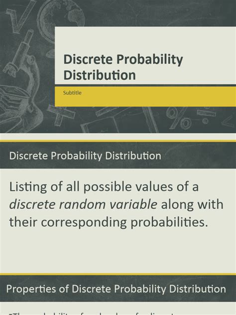 Discrete Probability Distribution 的图像结果