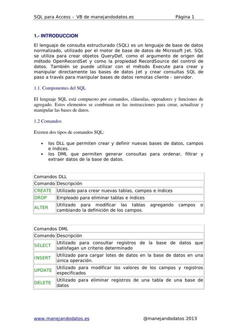 SQL in Access Tutorial 的图像结果