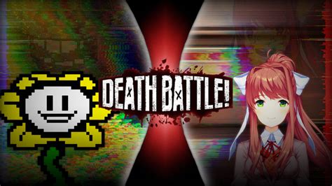 Image result for Flowey vs Monika