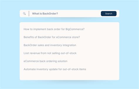 What does BackOrder mean? BackOrder meaning and Definition
