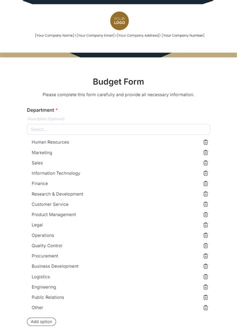 Budgeting Form 的图像结果